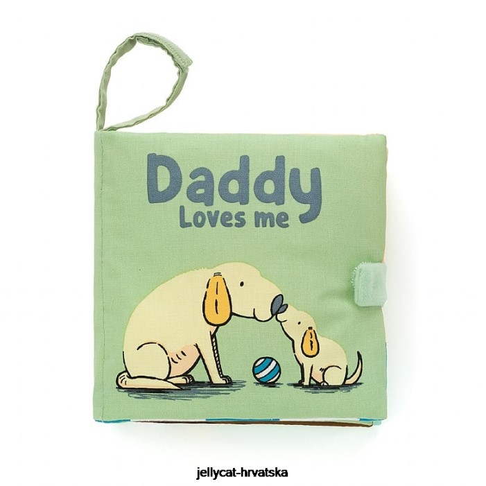 Jellycat tata me voli knjiga višebojna 710 knjiga