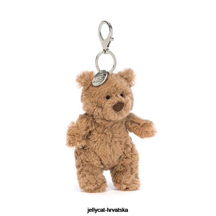 Jellycat Bartholomew bear bag šarm smeđa 15 oprema