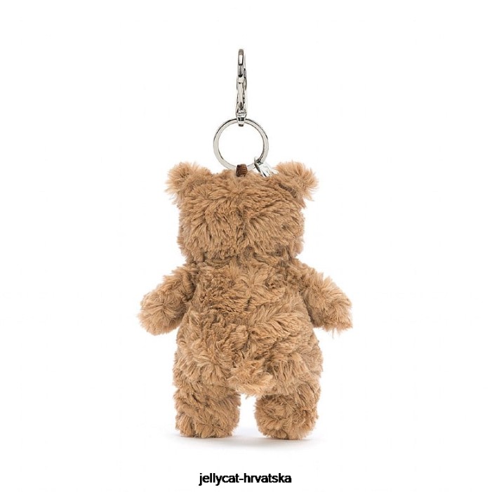 Jellycat Bartholomew bear bag šarm smeđa 15 oprema