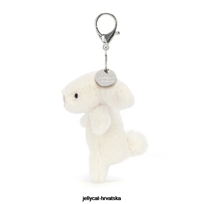 Jellycat sramežljiva zeko bag šarm krema 566 oprema
