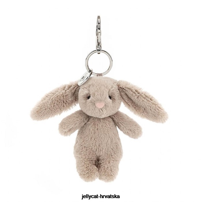 Jellycat sramežljiva zeko torba šarm bež 525 oprema