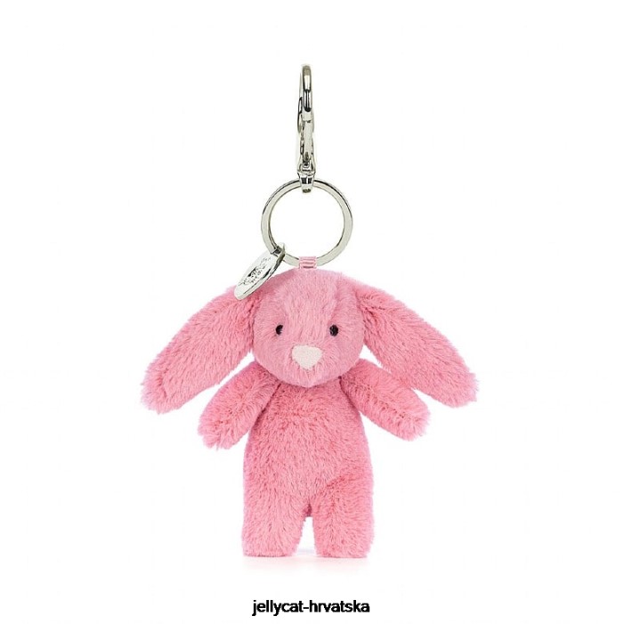 Jellycat sramežljiva zeko torba šarm ružičasta 24 oprema