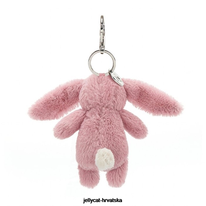 Jellycat sramežljivi zeko tulipan torba šarm ružičasta 577 oprema