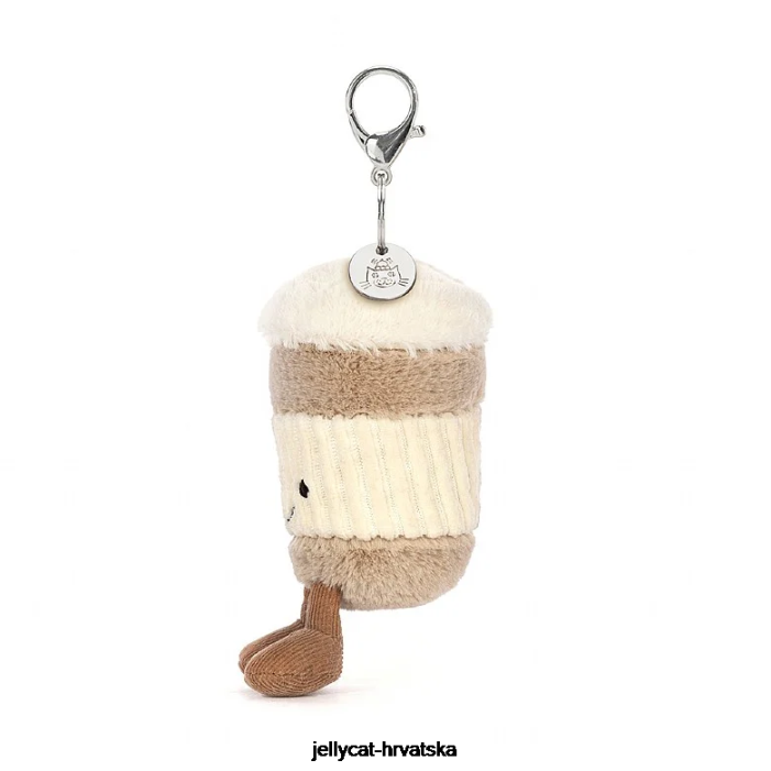 Jellycat zabavna torba za kavu šarm bež 34 oprema