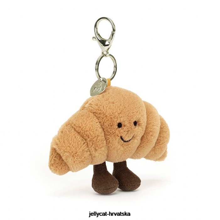 Jellycat zabavna torba za kroasane šarm bež 17 oprema