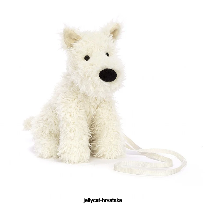 Jellycat munro scottie dog bag krema 679 vrećica