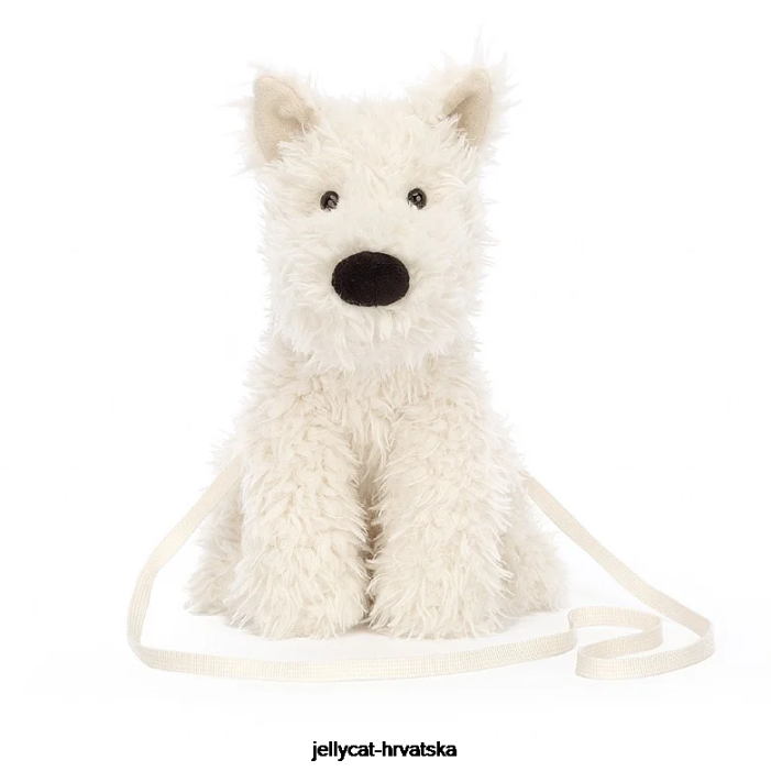 Jellycat munro scottie dog bag krema 679 vrećica