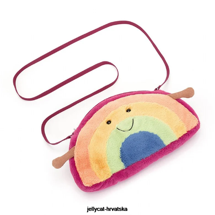 Jellycat zabavna dugina torba u više boja 190 vrećica