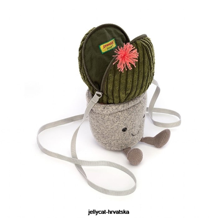 Jellycat zabavna kaktus torba zelena 384 vrećica
