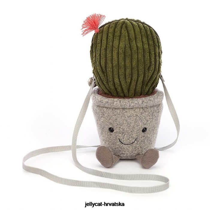 Jellycat zabavna kaktus torba zelena 384 vrećica