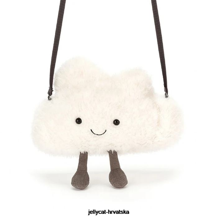 Jellycat zabavna oblak torba bijela 61 vrećica