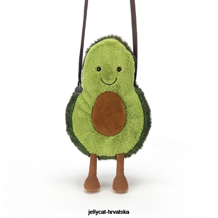 Jellycat zabavna torba od avokada zelena 157 vrećica