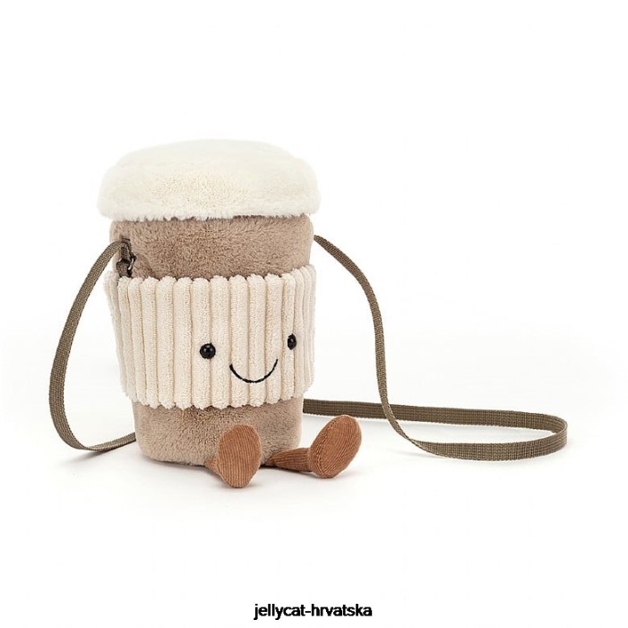 Jellycat zabavna torba za kavu za ponijeti bež 31 vrećica