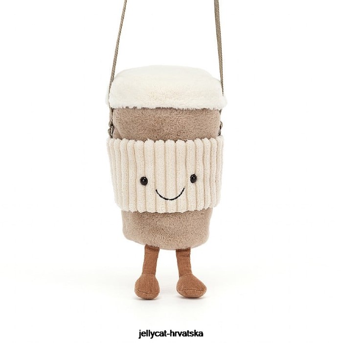 Jellycat zabavna torba za kavu za ponijeti bež 31 vrećica