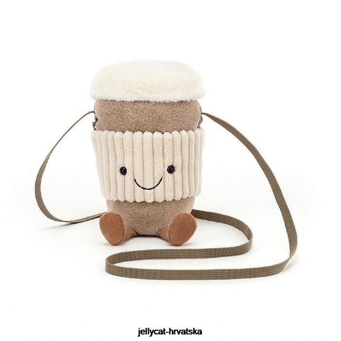 Jellycat zabavna torba za kavu za ponijeti bež 31 vrećica