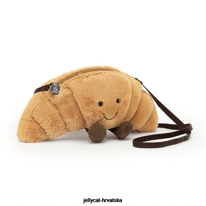 Jellycat zabavna torba za kroasane bež 65 vrećica