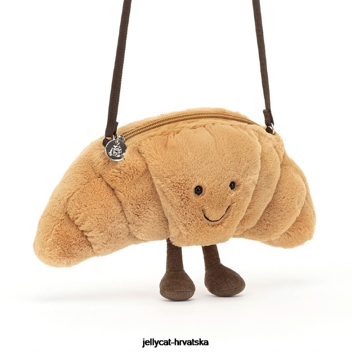 Jellycat zabavna torba za kroasane bež 65 vrećica