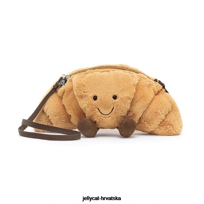 Jellycat zabavna torba za kroasane bež 65 vrećica