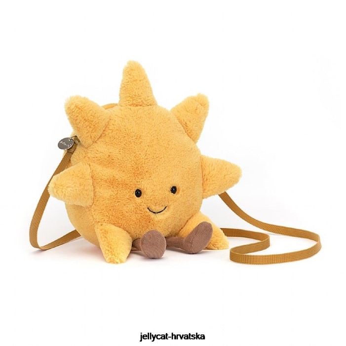 Jellycat zabavna torba za sunčanje žuta 114 vrećica
