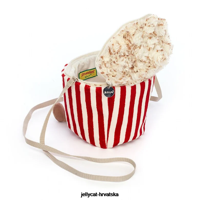 Jellycat zabavna višebojna vrećica za kokice 128 vrećica