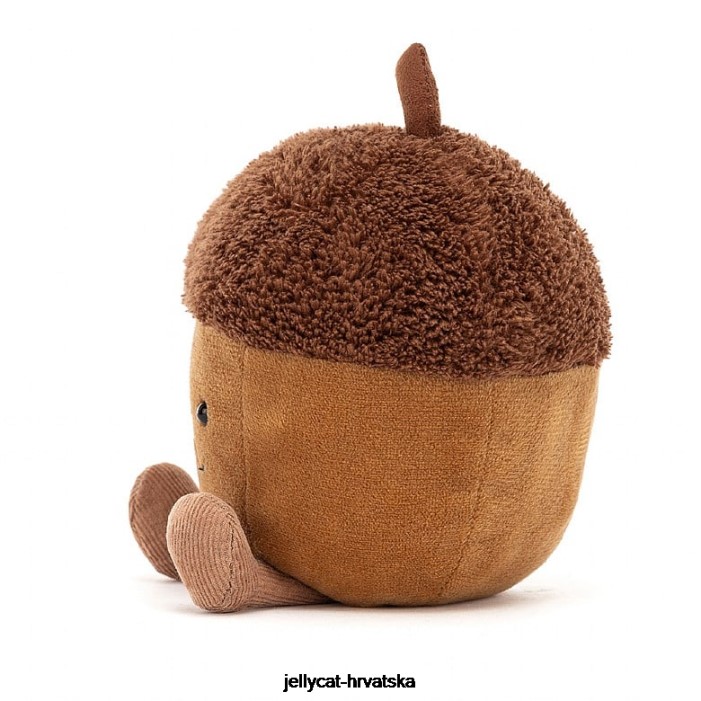 Jellycat amuseable acorn brown 575 igračka