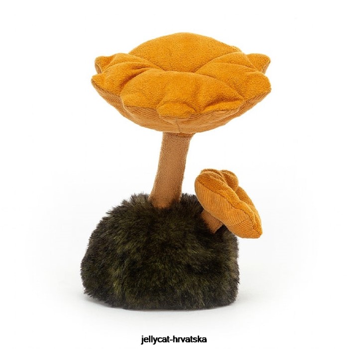 Jellycat divlja priroda gljiva lisičarka žuta 423 igračka