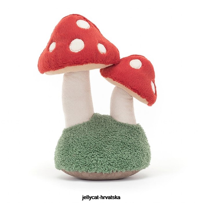 Jellycat zabavan par višebojnih žabokrečina 604 igračka