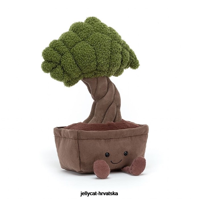 Jellycat zabavno višebojno bonsai drvo 365 igračka