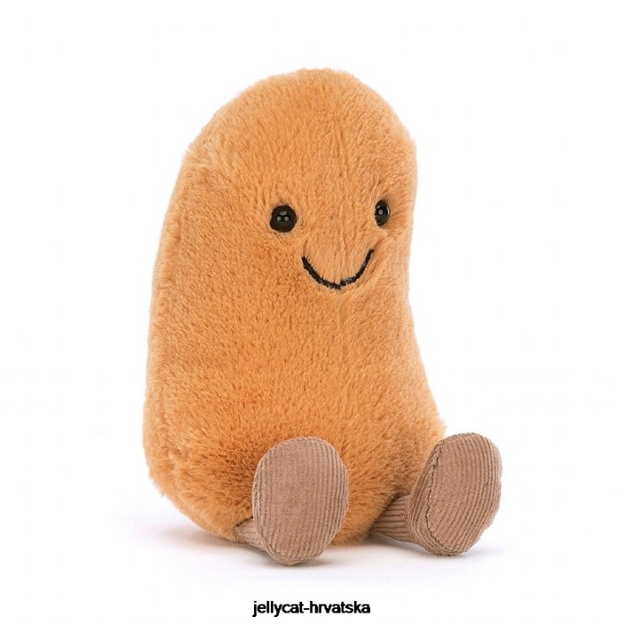 Jellycat amuseable bean tan 556 igračka