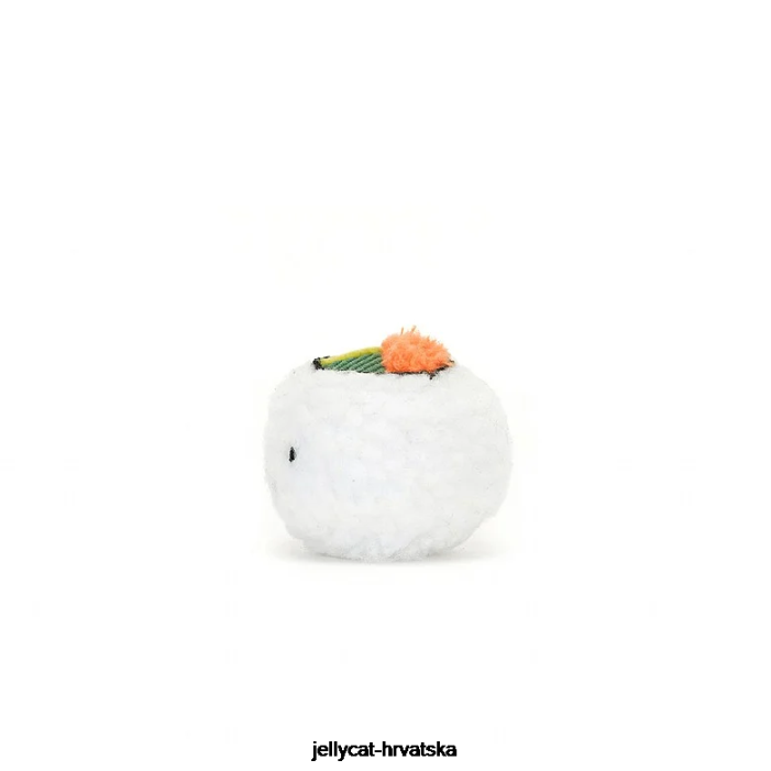 Jellycat drski sushi nigiri ružičasti i bijeli 647 igračka