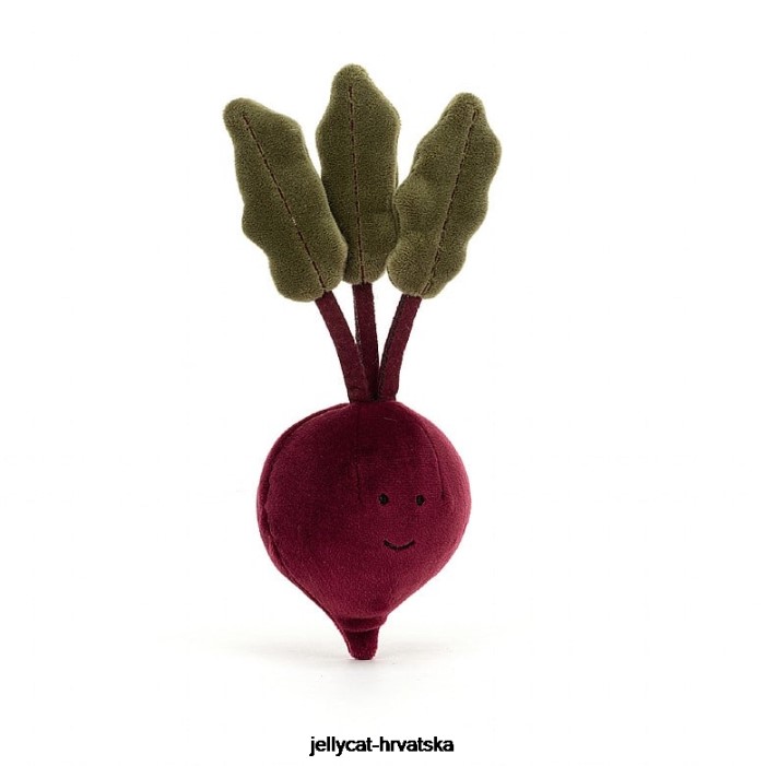 Jellycat živahno povrće cikla ljubičasta 132 igračka