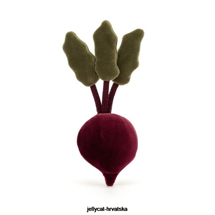 Jellycat živahno povrće cikla ljubičasta 132 igračka