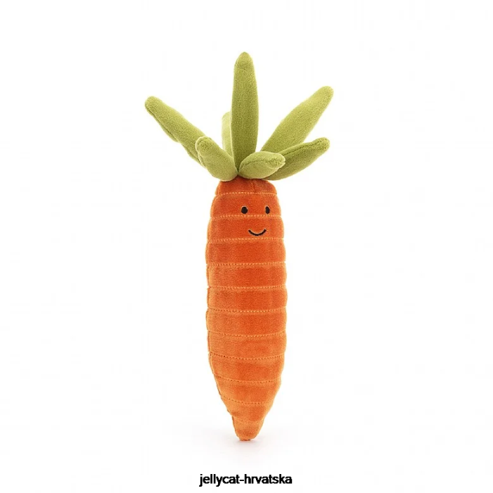 Jellycat živahno povrće mrkva narančasta 100 igračka
