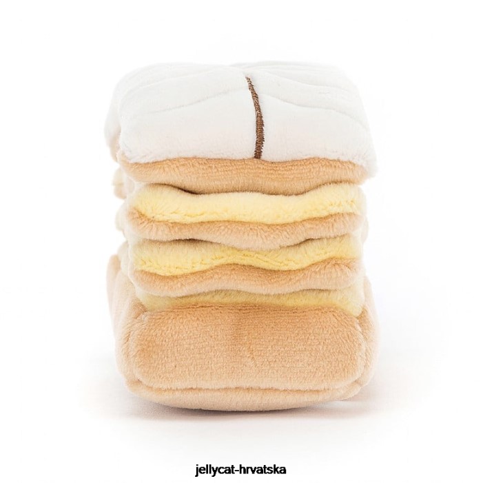 Jellycat lijepa slastičarnica mille feuille višebojan 110 igračka