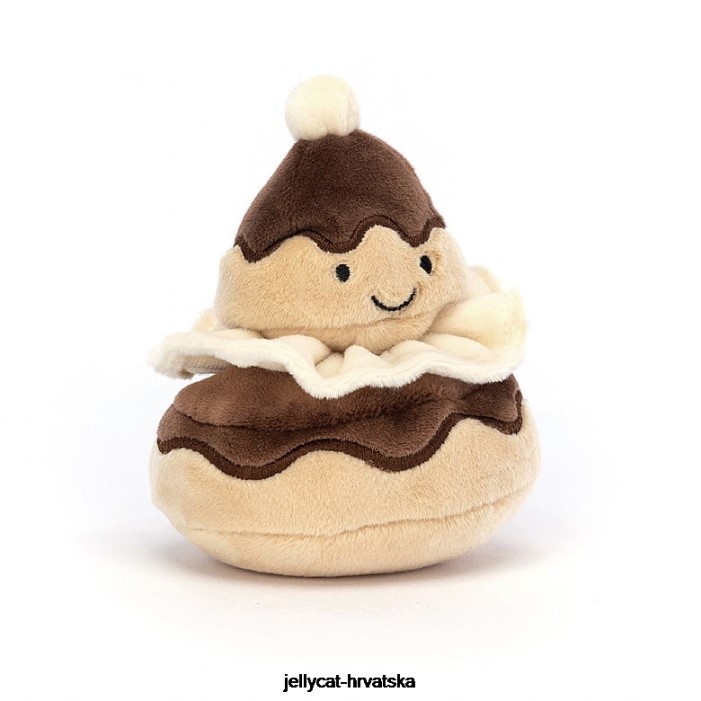 Jellycat lijepa slastičarnica religieuse višebojan 170 igračka
