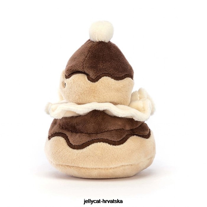 Jellycat lijepa slastičarnica religieuse višebojan 170 igračka