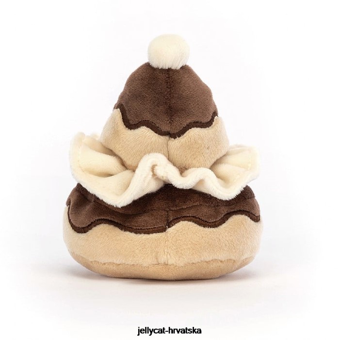 Jellycat lijepa slastičarnica religieuse višebojan 170 igračka