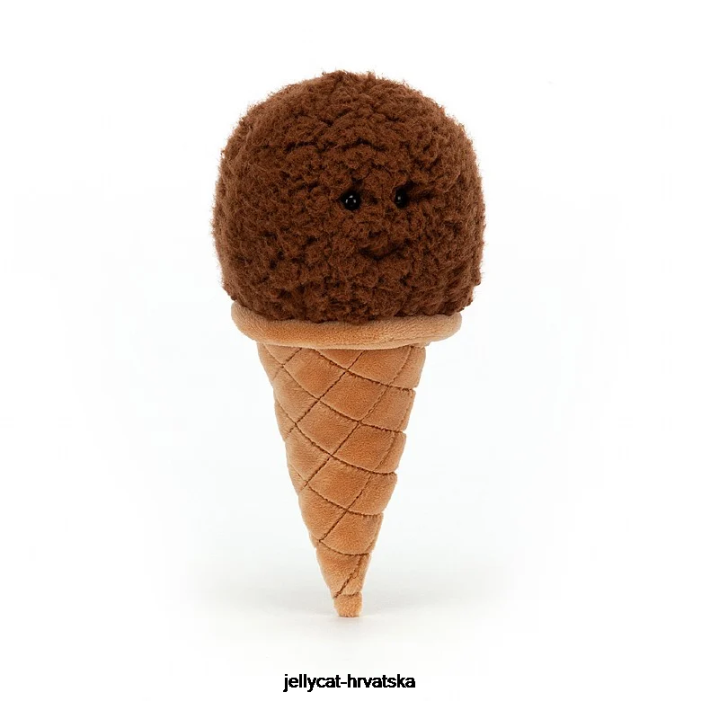 Jellycat neodoljivi sladoled od čokolade 288 igračka