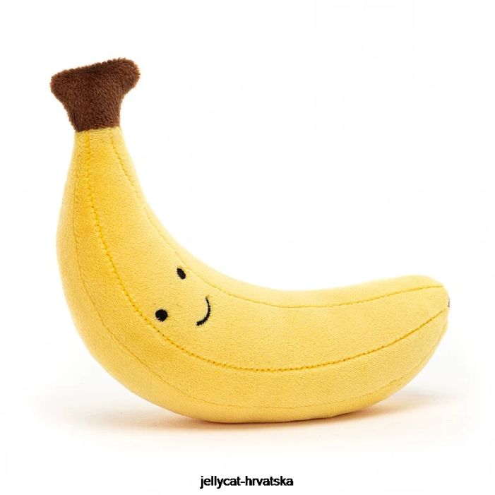 Jellycat nevjerojatno voće banana žuta 42 igračka
