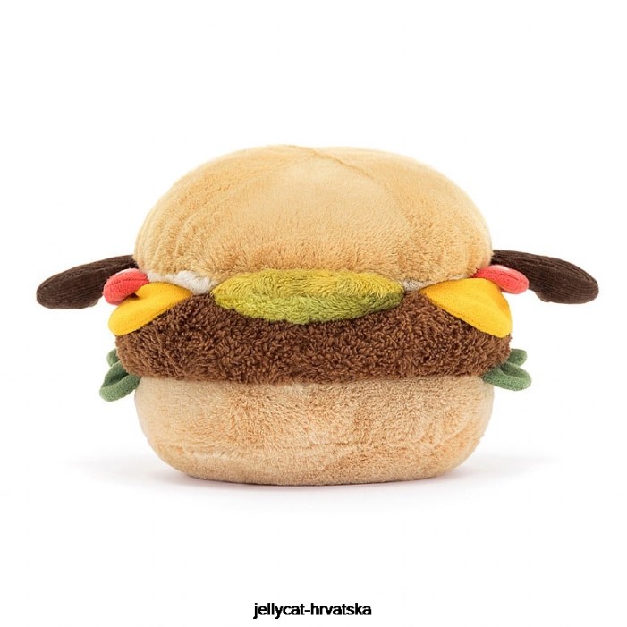 Jellycat zabavan burger u više boja 88 igračka