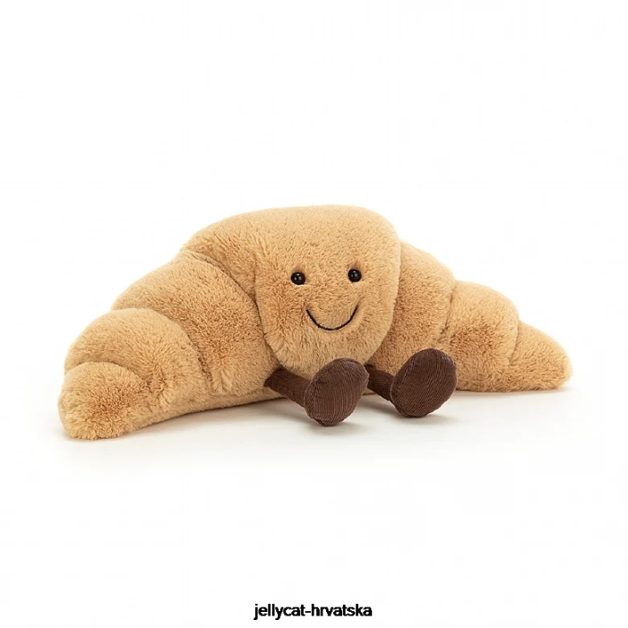 Jellycat zabavan kroasan bež 527 igračka