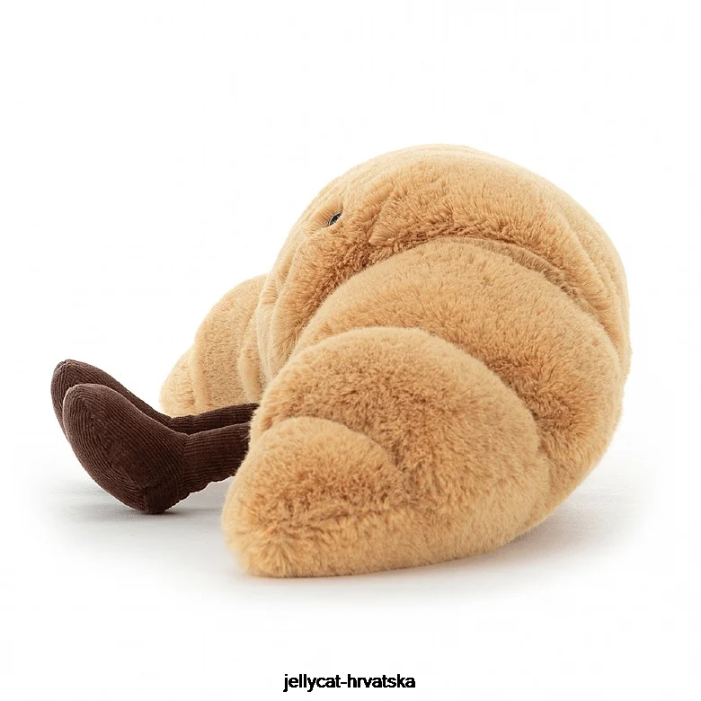 Jellycat zabavan kroasan bež 527 igračka