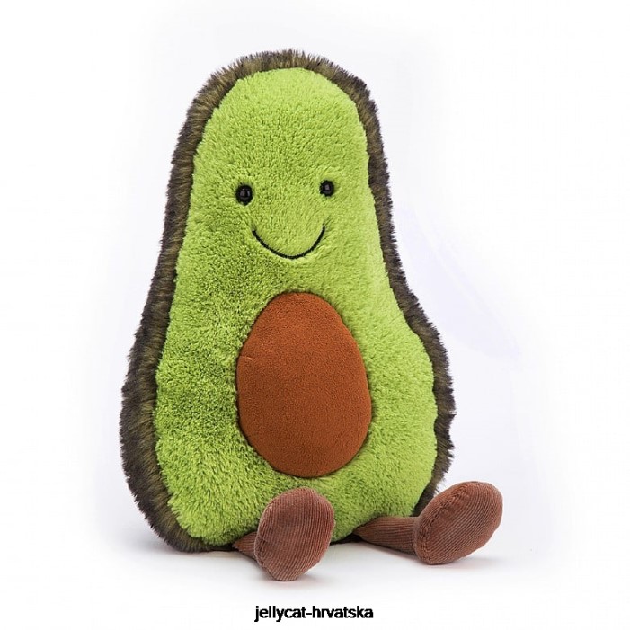 Jellycat zabavan zeleni avokado 93 igračka
