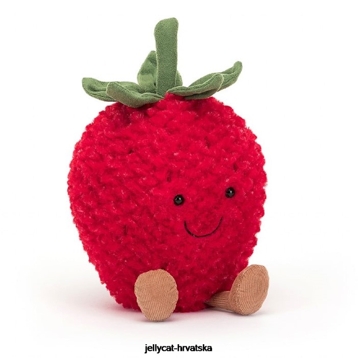 Jellycat zabavna jagoda crvena 44 igračka