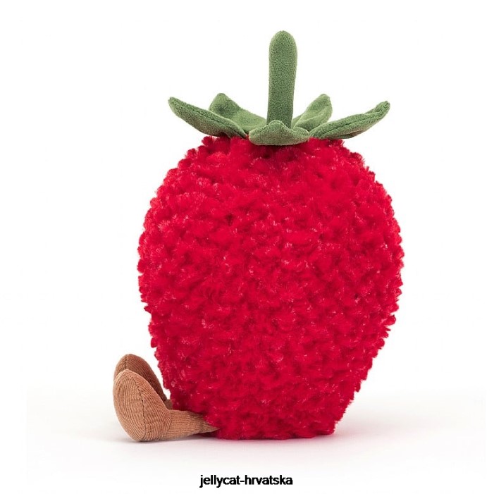 Jellycat zabavna jagoda crvena 44 igračka
