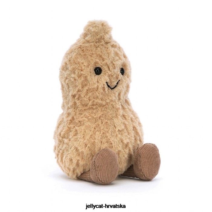 Jellycat zabavna kikiriki smeđa 680 igračka