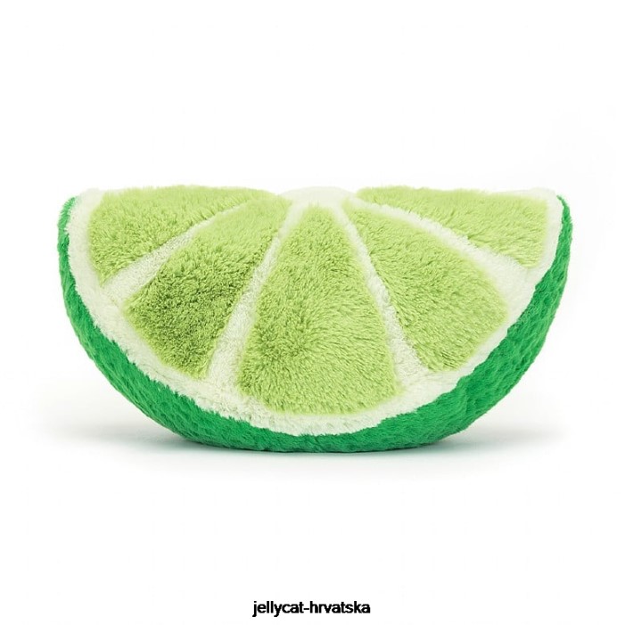 Jellycat zabavna limeta zelena 512 igračka