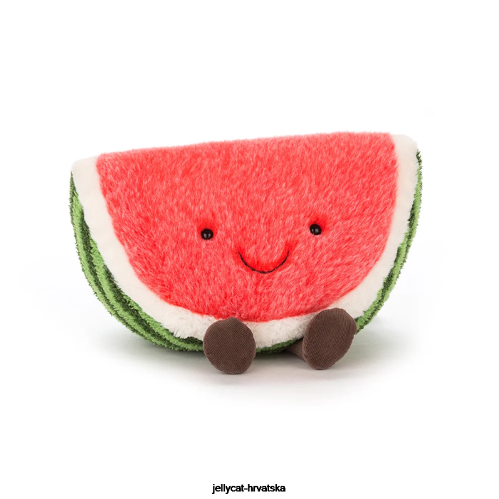 Jellycat zabavna ružičasta lubenica 602 igračka
