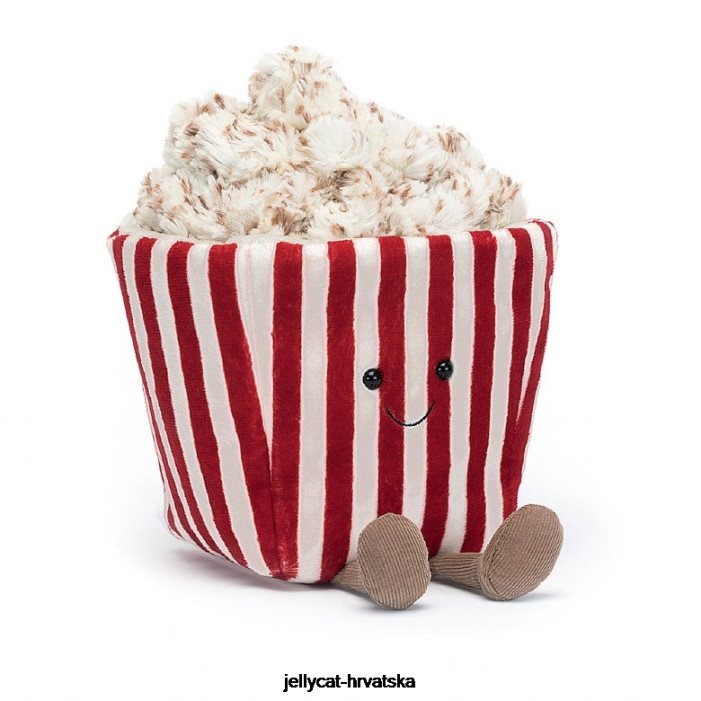 Jellycat zabavne višebojne kokice 107 igračka