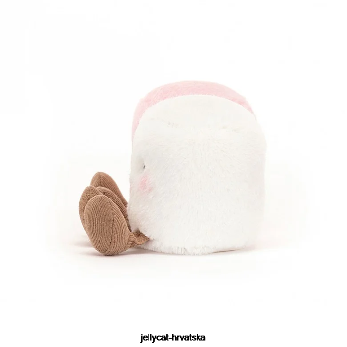 Jellycat zabavni ružičasti i bijeli marshmallows višebojni 603 igračka